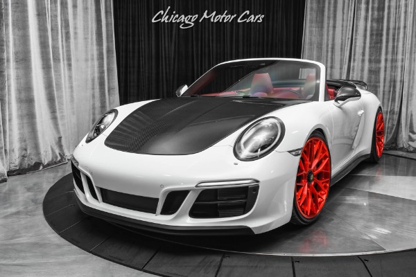 Used-2017-Porsche-911-Carrera-4-GTS-Cabriolet-7-Speed-Manual-OVER-50k-IN-UPGRADES-TechArt-Carbon-Fiber-ANRKY-Wheels