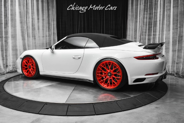 Used-2017-Porsche-911-Carrera-4-GTS-Cabriolet-7-Speed-Manual-OVER-50k-IN-UPGRADES-TechArt-Carbon-Fiber-ANRKY-Wheels