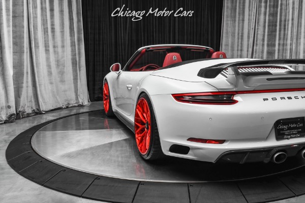 Used-2017-Porsche-911-Carrera-4-GTS-Cabriolet-7-Speed-Manual-OVER-50k-IN-UPGRADES-TechArt-Carbon-Fiber-ANRKY-Wheels