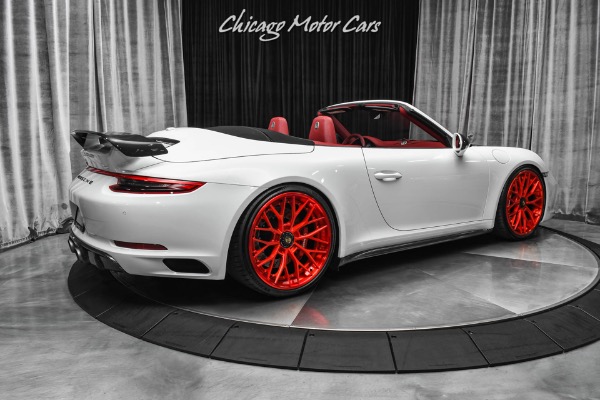 Used 2017 Porsche 911 Carrera 4 GTS Cabriolet 7-Speed Manual! OVER $50k IN UPGRADES! TechArt Carbon Fiber! ANRKY Wheels! for sale Sold at Chicago Motor Cars in West Chicago IL 60185 5