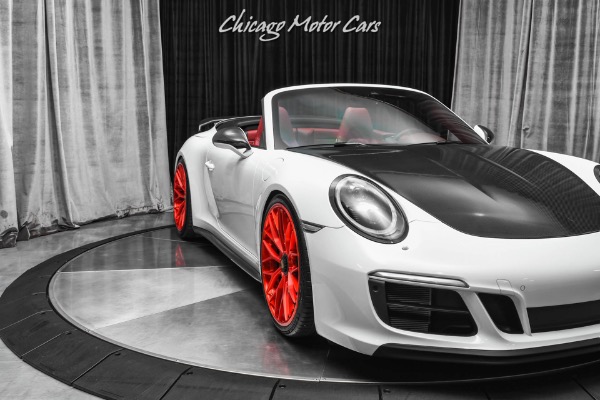 Used-2017-Porsche-911-Carrera-4-GTS-Cabriolet-7-Speed-Manual-OVER-50k-IN-UPGRADES-TechArt-Carbon-Fiber-ANRKY-Wheels