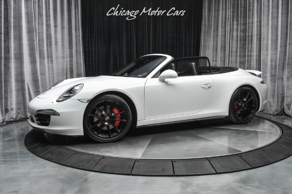 Used 2014 Porsche 911 Carrera 4S Cabriolet PDK! SPORT EXHAUST! BOSE! SPORT CHRONO! $142,390 MSRP! for sale Sold at Chicago Motor Cars in West Chicago IL 60185 1