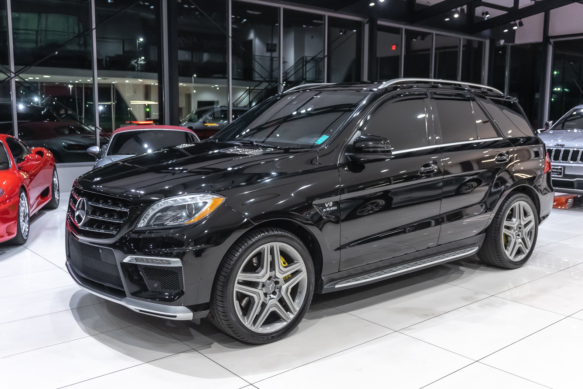 Used-2013-Mercedes-Benz-ML63-AMG-SUV-P3-PERFORMANCE-PKG-DRIVER-ASSIST-WEISTEC-TUNE-INCREDIBLE-SERVICE-RECORDS