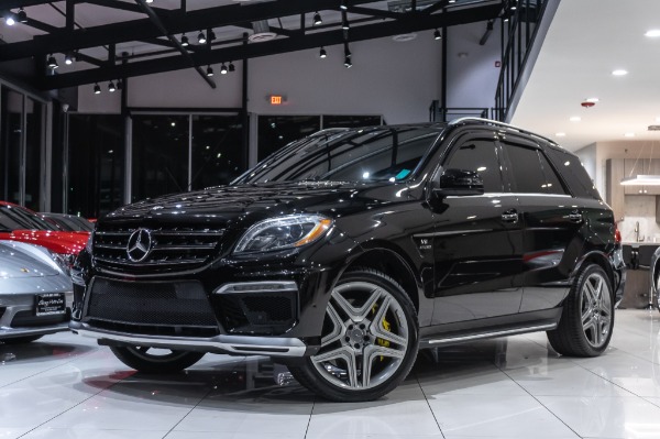 Used 2013 Mercedes-Benz ML63 AMG SUV P3 PERFORMANCE PKG! DRIVER ASSIST! WEISTEC TUNE! INCREDIBLE SERVICE RECORDS for sale Sold at Chicago Motor Cars in West Chicago IL 60185 2