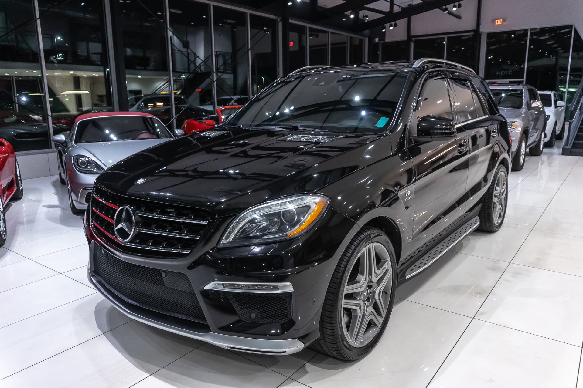 Used-2013-Mercedes-Benz-ML63-AMG-SUV-P3-PERFORMANCE-PKG-DRIVER-ASSIST-WEISTEC-TUNE-INCREDIBLE-SERVICE-RECORDS