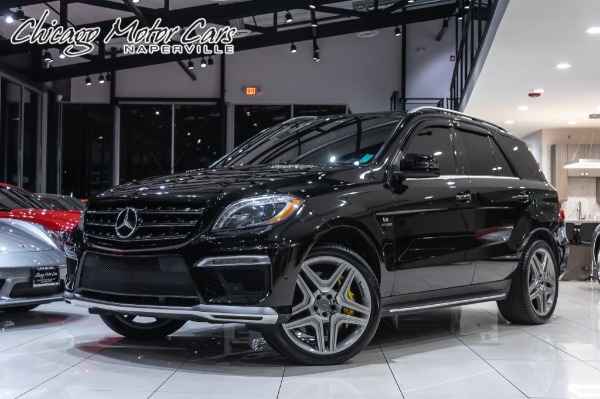 Used 2013 Mercedes-Benz ML63 AMG SUV P3 PERFORMANCE PKG! DRIVER ASSIST! WEISTEC TUNE! INCREDIBLE SERVICE RECORDS for sale Sold at Chicago Motor Cars in West Chicago IL 60185 1