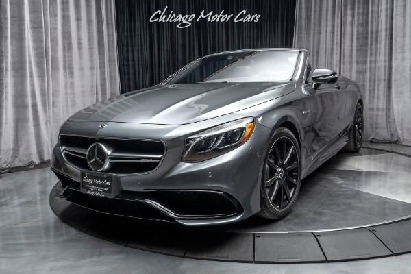 Used 2017 Mercedes-Benz S63 AMG Convertible Only 9k Miles LOADED for sale Sold at Chicago Motor Cars in West Chicago IL 60185 2