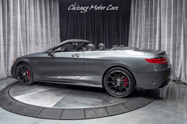 Used 2017 Mercedes-Benz S63 AMG Convertible Only 9k Miles LOADED for sale Sold at Chicago Motor Cars in West Chicago IL 60185 3