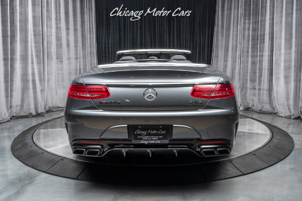 Used 2017 Mercedes-Benz S63 AMG Convertible Only 9k Miles LOADED for sale Sold at Chicago Motor Cars in West Chicago IL 60185 4