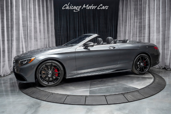 Used 2017 Mercedes-Benz S63 AMG Convertible Only 9k Miles LOADED for sale Sold at Chicago Motor Cars in West Chicago IL 60185 1