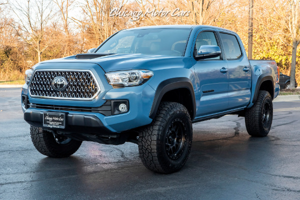 Used 2019 Toyota Tacoma TRD Off-Road 4x4 Lifted with Upgraded Tires! RARE Calvary Blue! for sale Sold at Chicago Motor Cars in West Chicago IL 60185 2