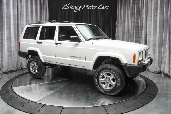 Used 1999 Jeep Cherokee SPORT 4X4 LIFTED RECENT SERVICE CLEAN for sale Sold at Chicago Motor Cars in West Chicago IL 60185 6