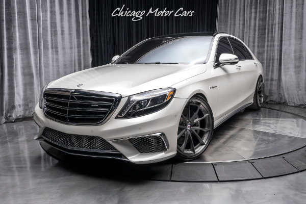 Used 2015 Mercedes-Benz S65 AMG Sedan REAR EXECUTIVE SEATING PKG PLUS! HRE PERFORMANCE WHEELS! for sale Sold at Chicago Motor Cars in West Chicago IL 60185 2