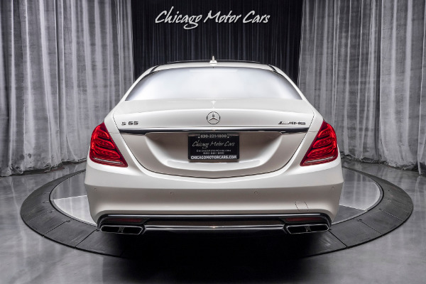 Used 2015 Mercedes-Benz S65 AMG Sedan REAR EXECUTIVE SEATING PKG PLUS! HRE PERFORMANCE WHEELS! for sale Sold at Chicago Motor Cars in West Chicago IL 60185 4
