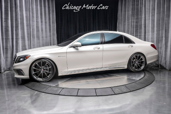 Used 2015 Mercedes-Benz S65 AMG Sedan REAR EXECUTIVE SEATING PKG PLUS! HRE PERFORMANCE WHEELS! for sale Sold at Chicago Motor Cars in West Chicago IL 60185 1