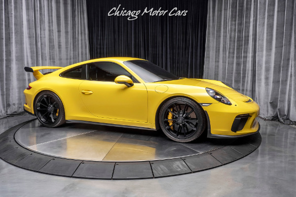 Used 2018 Porsche 911 GT3 PCCBs Carbon Buckets MSRP $171k+ SOUL Exhaust! Paint Protection Film! for sale Sold at Chicago Motor Cars in West Chicago IL 60185 6