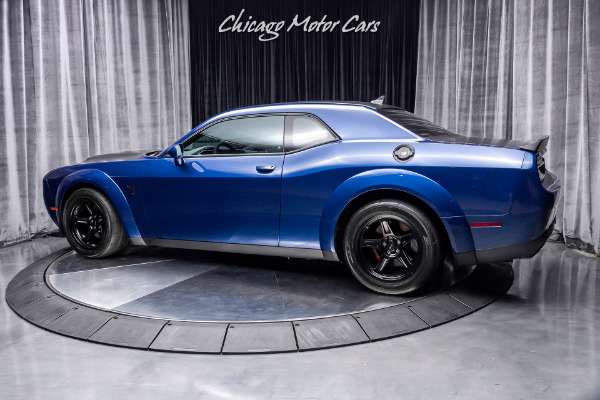 Used 2018 Dodge Challenger SRT Demon RARE INDIGO BLUE PAINT! DEMON CRATE! Only 600 Miles for sale Sold at Chicago Motor Cars in West Chicago IL 60185 3