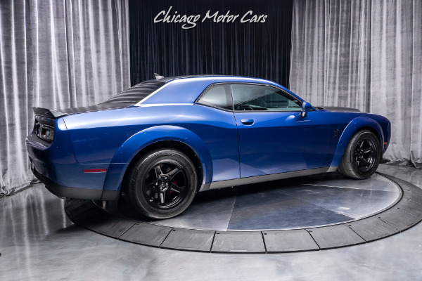 Used 2018 Dodge Challenger SRT Demon RARE INDIGO BLUE PAINT! DEMON CRATE! Only 600 Miles for sale Sold at Chicago Motor Cars in West Chicago IL 60185 5