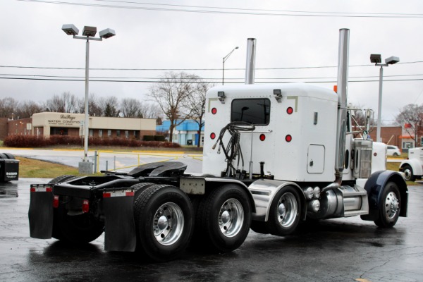 Used 2002 Peterbilt 379 Tri-Axle with Lift-CAT C15 6NZ-550 HP-Double Wet Kit for sale Sold at Chicago Motor Cars in West Chicago IL 60185 6