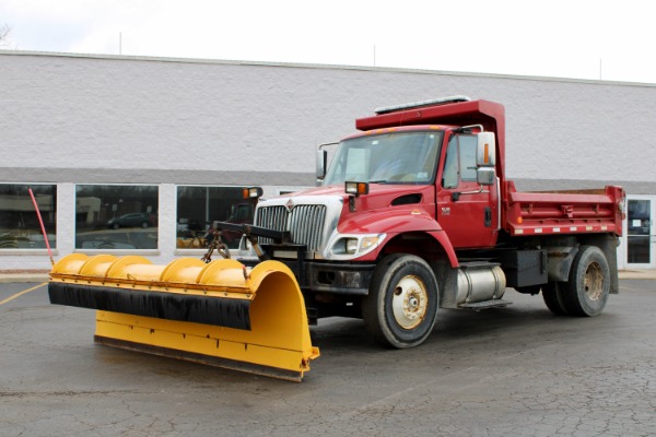 Used 2003 International 4300 Dump Truck with Snow Plow for sale Sold at Chicago Motor Cars in West Chicago IL 60185 1