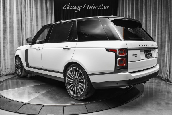 Used 2020 Land Rover Range Rover Autobiography LWB P525 SVO Valloire White Pearl HARD LOADED! for sale Sold at Chicago Motor Cars in West Chicago IL 60185 3
