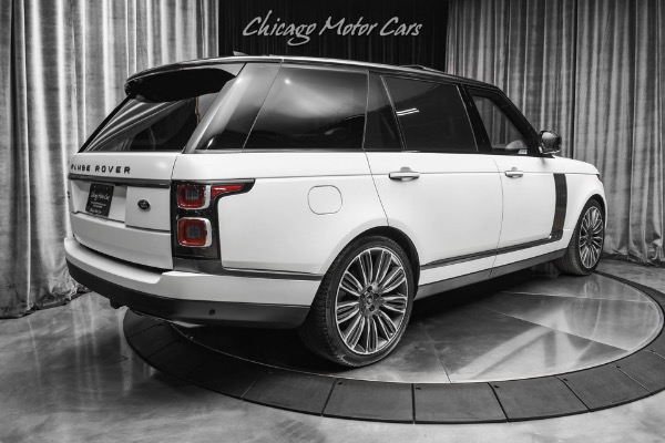 Used 2020 Land Rover Range Rover Autobiography LWB P525 SVO Valloire White Pearl HARD LOADED! for sale Sold at Chicago Motor Cars in West Chicago IL 60185 5