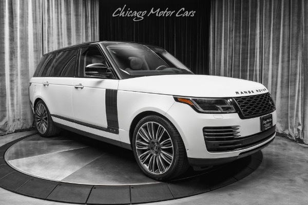 Used 2020 Land Rover Range Rover Autobiography LWB P525 SVO Valloire White Pearl HARD LOADED! for sale Sold at Chicago Motor Cars in West Chicago IL 60185 6