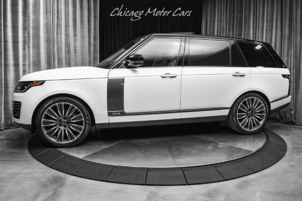 Used 2020 Land Rover Range Rover Autobiography LWB P525 SVO Valloire White Pearl HARD LOADED! for sale Sold at Chicago Motor Cars in West Chicago IL 60185 1