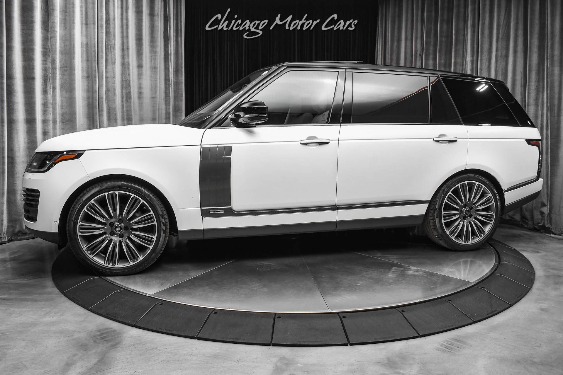 White Range Rover With White Rims At Olivia Quinn Blog