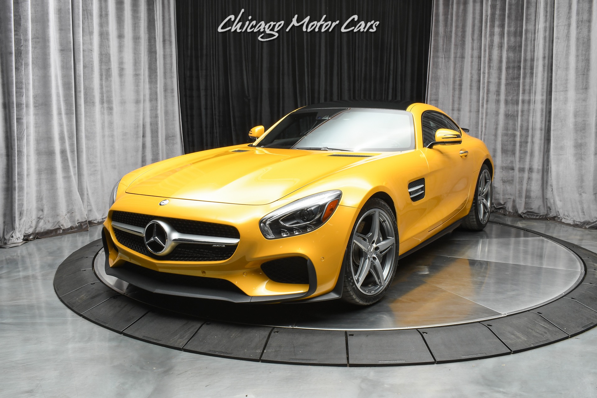 Used-2017-Mercedes-Benz-AMG-GT-Coupe-Original-MSRP-137k-Loaded-AMG-Solarbeam-Yellow-Performance-Exhaust