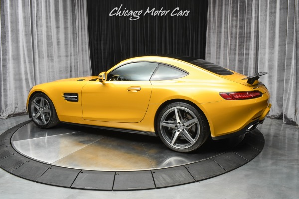 Used 2017 Mercedes-Benz AMG GT Coupe Original MSRP $137k+ Loaded AMG Solarbeam Yellow! Performance Exhaust for sale Sold at Chicago Motor Cars in West Chicago IL 60185 3