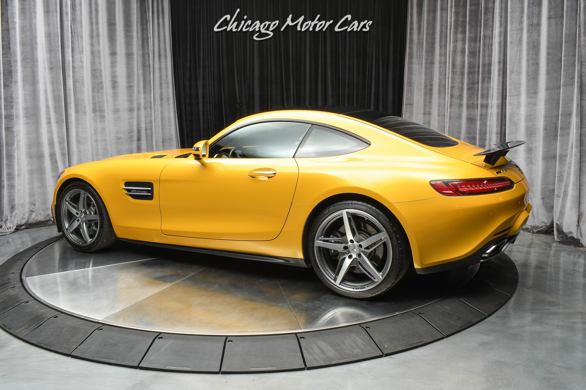 Used-2017-Mercedes-Benz-AMG-GT-Coupe-Original-MSRP-137k-Loaded-AMG-Solarbeam-Yellow-Performance-Exhaust