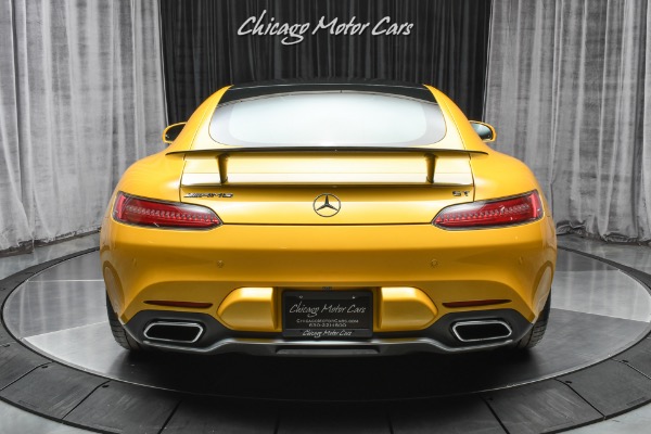 Used 2017 Mercedes-Benz AMG GT Coupe Original MSRP $137k+ Loaded AMG Solarbeam Yellow! Performance Exhaust for sale Sold at Chicago Motor Cars in West Chicago IL 60185 4