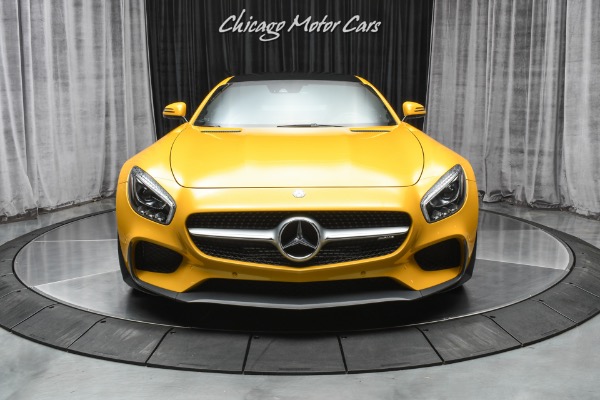 Used-2017-Mercedes-Benz-AMG-GT-Coupe-Original-MSRP-137k-Loaded-AMG-Solarbeam-Yellow-Performance-Exhaust