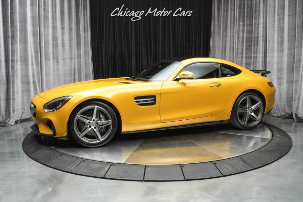 Used 2017 Mercedes-Benz AMG GT Coupe Original MSRP $137k+ Loaded AMG Solarbeam Yellow! Performance Exhaust for sale Sold at Chicago Motor Cars in West Chicago IL 60185 1