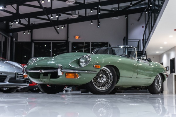 Used 1970 Jaguar XKE Series II Roadster NEW ROOF! RECENT SERVICE! for sale Sold at Chicago Motor Cars in West Chicago IL 60185 3