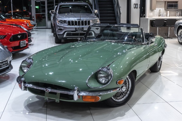 Used 1970 Jaguar XKE Series II Roadster NEW ROOF! RECENT SERVICE! for sale Sold at Chicago Motor Cars in West Chicago IL 60185 5