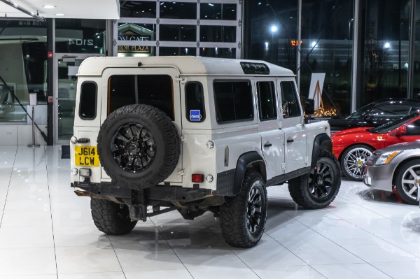 Used-1992-LAND-ROVER-DEFENDER-110-Locking-Center-Differential-Dual-Range-Transfer-Case-Sawtooth-Wheels