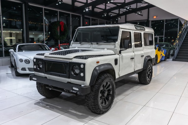 Used-1992-LAND-ROVER-DEFENDER-110-Locking-Center-Differential-Dual-Range-Transfer-Case-Sawtooth-Wheels