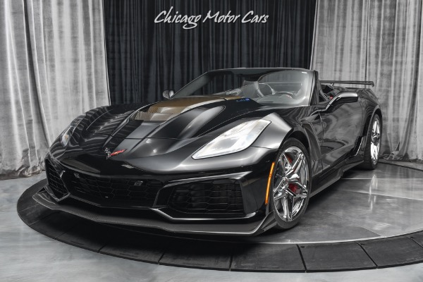 Used 2019 Chevrolet Corvette ZR1 3ZR Convertible COMPETITION SPORT BUCKET SEATS! 4,800 MILES! for sale Sold at Chicago Motor Cars in West Chicago IL 60185 2