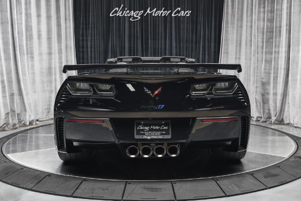 Used 2019 Chevrolet Corvette ZR1 3ZR Convertible COMPETITION SPORT BUCKET SEATS! 4,800 MILES! for sale Sold at Chicago Motor Cars in West Chicago IL 60185 4