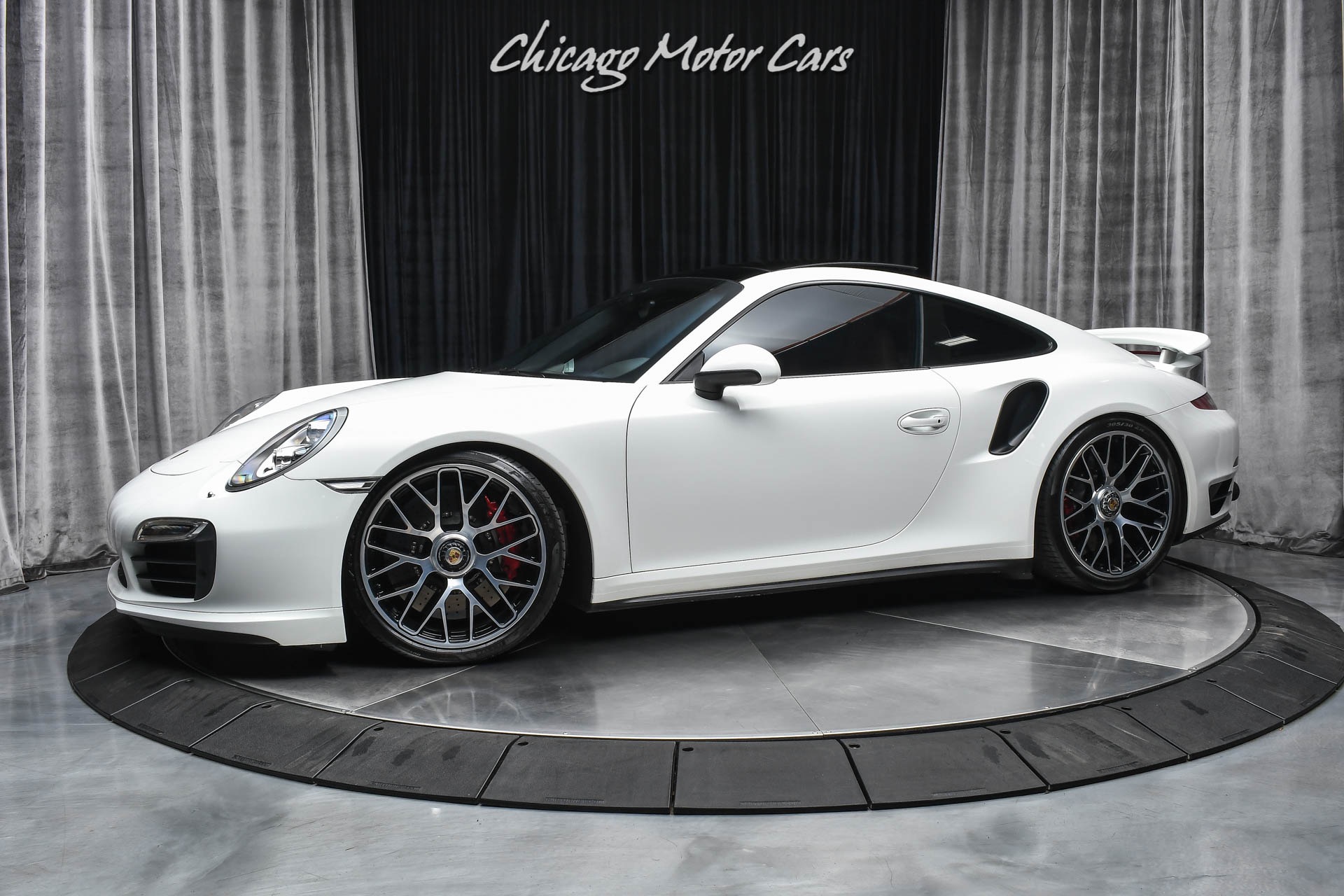 Used 2015 Porsche 911 Turbo S Carbon Fiber Trim! Adaptive Cruise Control! for sale Sold at Chicago Motor Cars in West Chicago IL 60185 1