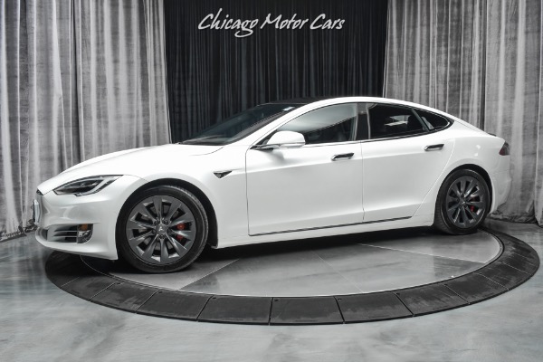 Used 2019 Tesla Model S P100D Performance Sedan Ludicrous Mode! Autopilot! LOADED! for sale Sold at Chicago Motor Cars in West Chicago IL 60185 1