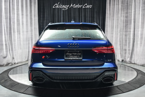 Used 2021 Audi RS6 4.0T quattro Avant SOLD OUT PRODUCTION! ONLY 229 MILES! LOADED! for sale Sold at Chicago Motor Cars in West Chicago IL 60185 4