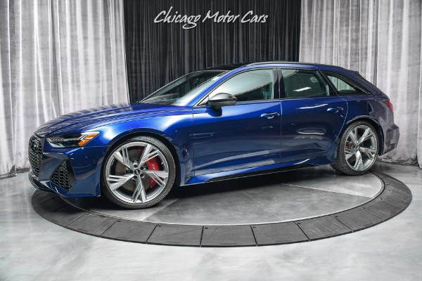 Used 2021 Audi RS6 4.0T quattro Avant SOLD OUT PRODUCTION! ONLY 229 MILES! LOADED! for sale Sold at Chicago Motor Cars in West Chicago IL 60185 1