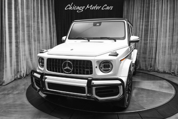 Used 2020 Mercedes-Benz G63 AMG 4 Matic SUV Rear Entertainment Interior Package Plus LOADED Low Miles for sale Sold at Chicago Motor Cars in West Chicago IL 60185 2