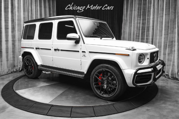 Used 2020 Mercedes-Benz G63 AMG 4 Matic SUV Rear Entertainment Interior Package Plus LOADED Low Miles for sale Sold at Chicago Motor Cars in West Chicago IL 60185 6