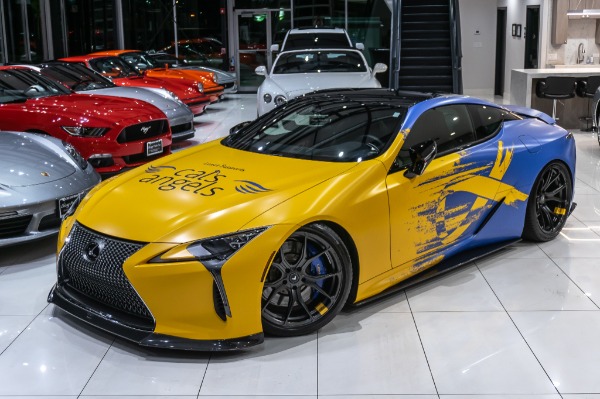 Used 2020 Lexus LC 500 Custom Build Cals Angels Wrapped In Hope Project! for sale Sold at Chicago Motor Cars in West Chicago IL 60185 3