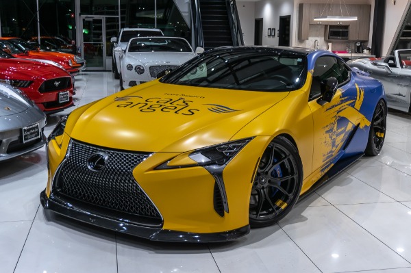 Used 2020 Lexus LC 500 Custom Build Cals Angels Wrapped In Hope Project! for sale Sold at Chicago Motor Cars in West Chicago IL 60185 4