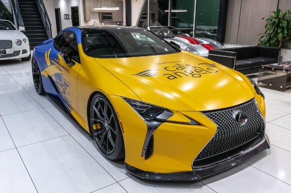 Used 2020 Lexus LC 500 Custom Build Cals Angels Wrapped In Hope Project! for sale Sold at Chicago Motor Cars in West Chicago IL 60185 6